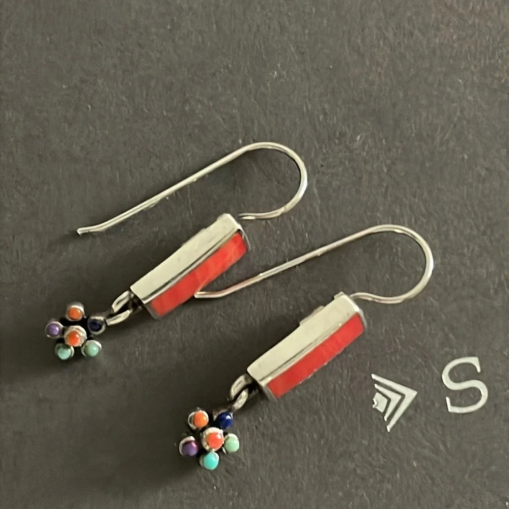 Vintage HTF Silpada Sterling Silver Earrings W1259